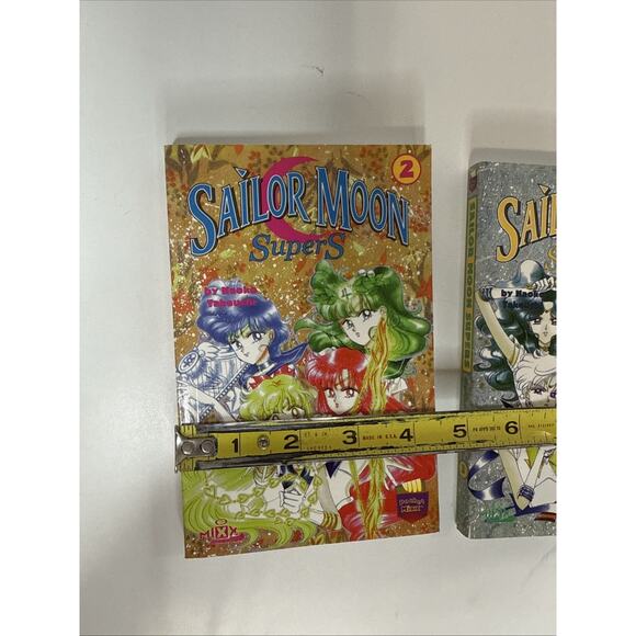 Sailor Moon Super S Pocket Mixx Tokyopop English Manga Volume Set Lot 2 3 1999 - Picture 12 of 12